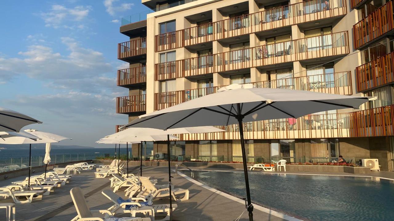 Paradiso B 210 Private Sea View Studio Nessebar Buitenkant foto